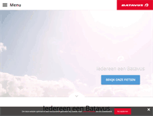 Tablet Screenshot of batavus.nl